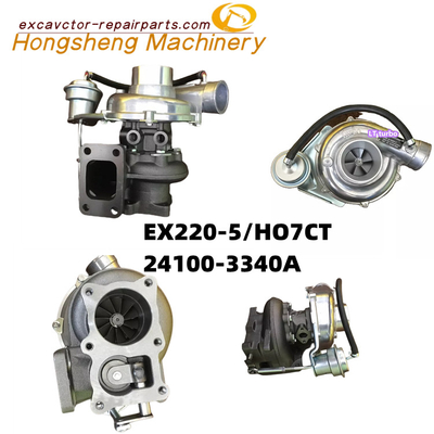 이수주 H07CT EX220-5 굴삭기 과급기 H07CT H07C-TD 엔진 24100-3340A