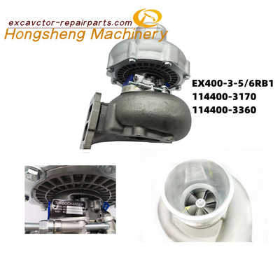 0 굴삭기 과급기 히다찌 EX400-3 EX400-5 엔진 6RB1