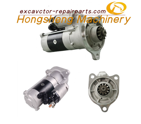 고벨코 SK460-8 히노 시동모터 P11C 엔진 24V 11T 6KW 28100-2874A