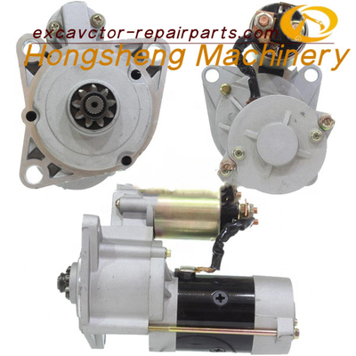 WM002T64272 굴삭기 시동모터 24 볼트 9T 3.2KW 카터 E307 E70B 4D31 4D32